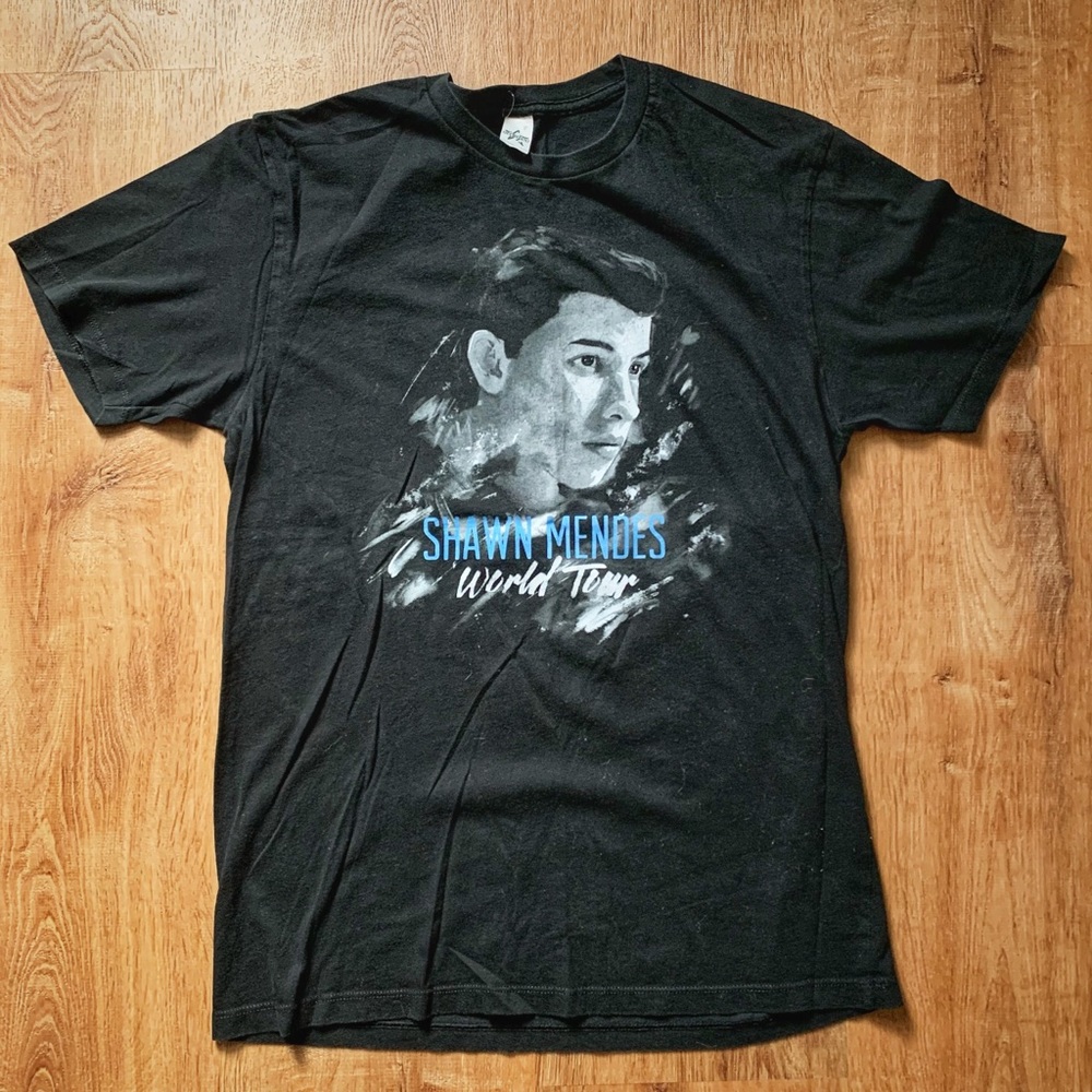 Shawn Mendes World Tour Official Merch T-Shirt Mens Size M